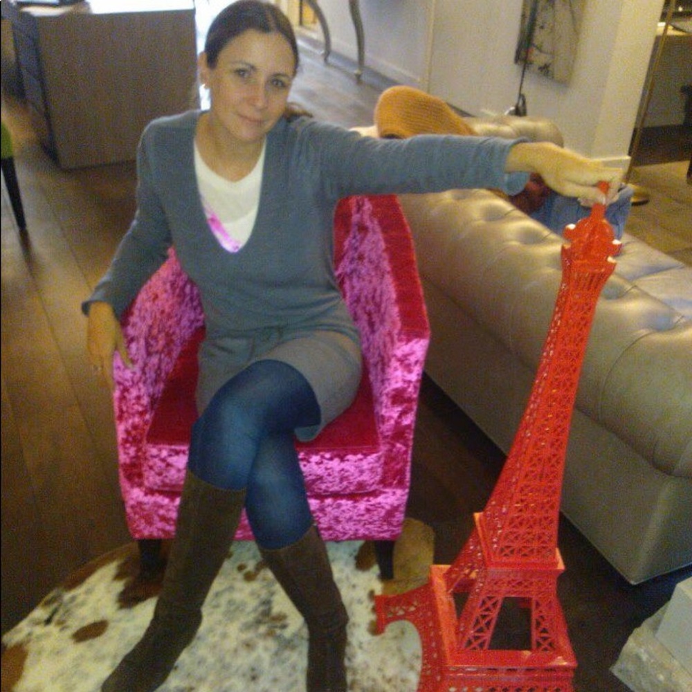 Stefanel Grey Sweater Tunic/ Dress with Pockets